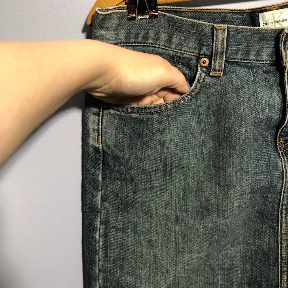 🦋Calvin Klein jean skirt🦋